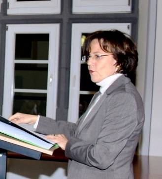 Ministerin Margit Conrad beim SPD Bürgerempfang in Münstermaifeld